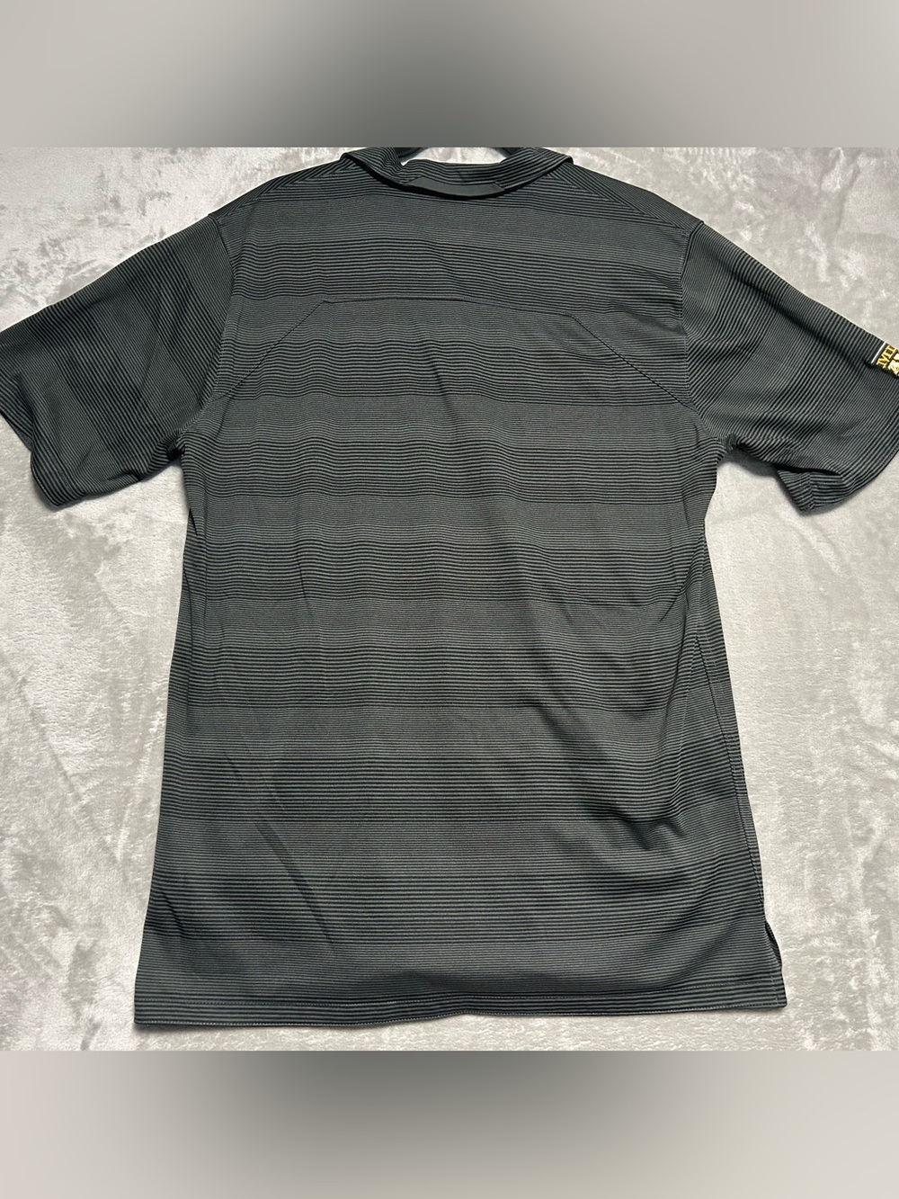 Nike Mizzou Alumni Polo Shirt Men’s Large Stripe Dri-Fit Missouri Tigers - Picture 2 of 9